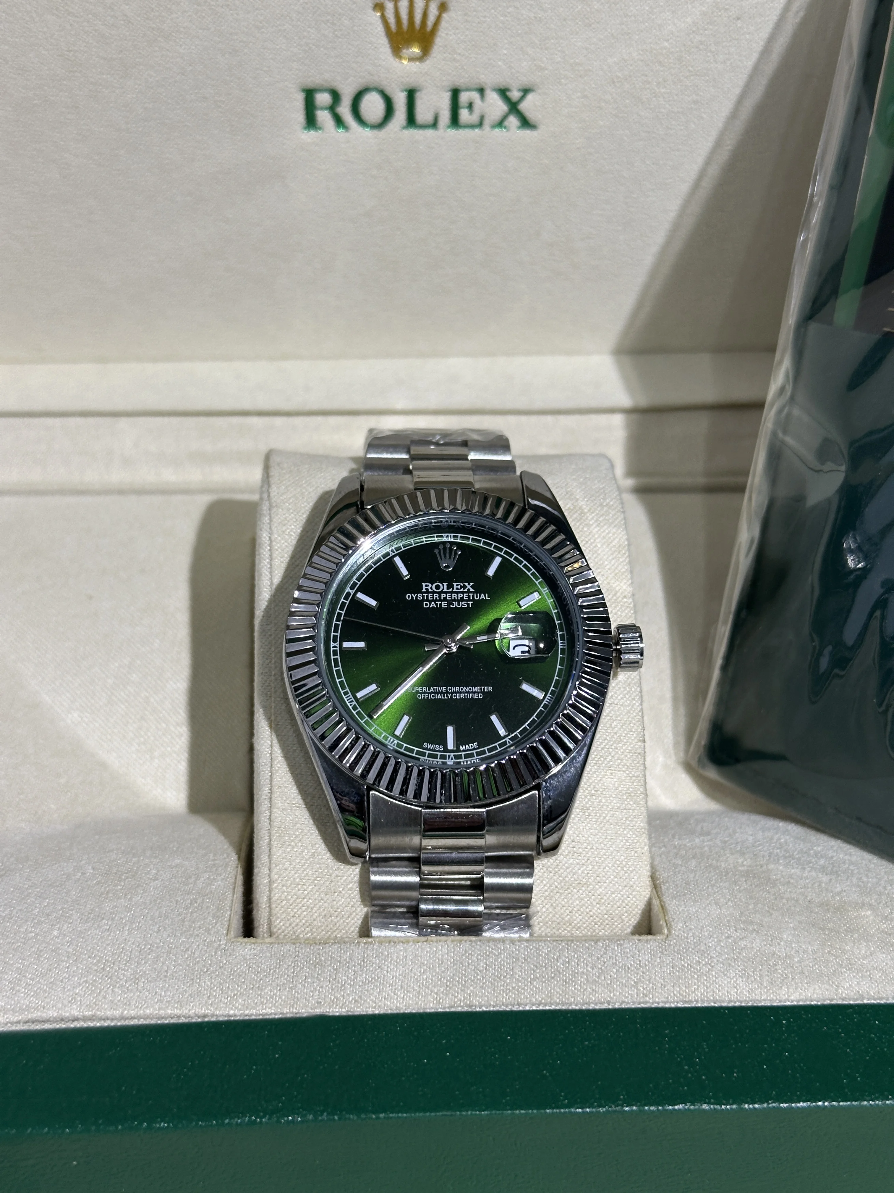 Rolex Datejust Vert profond