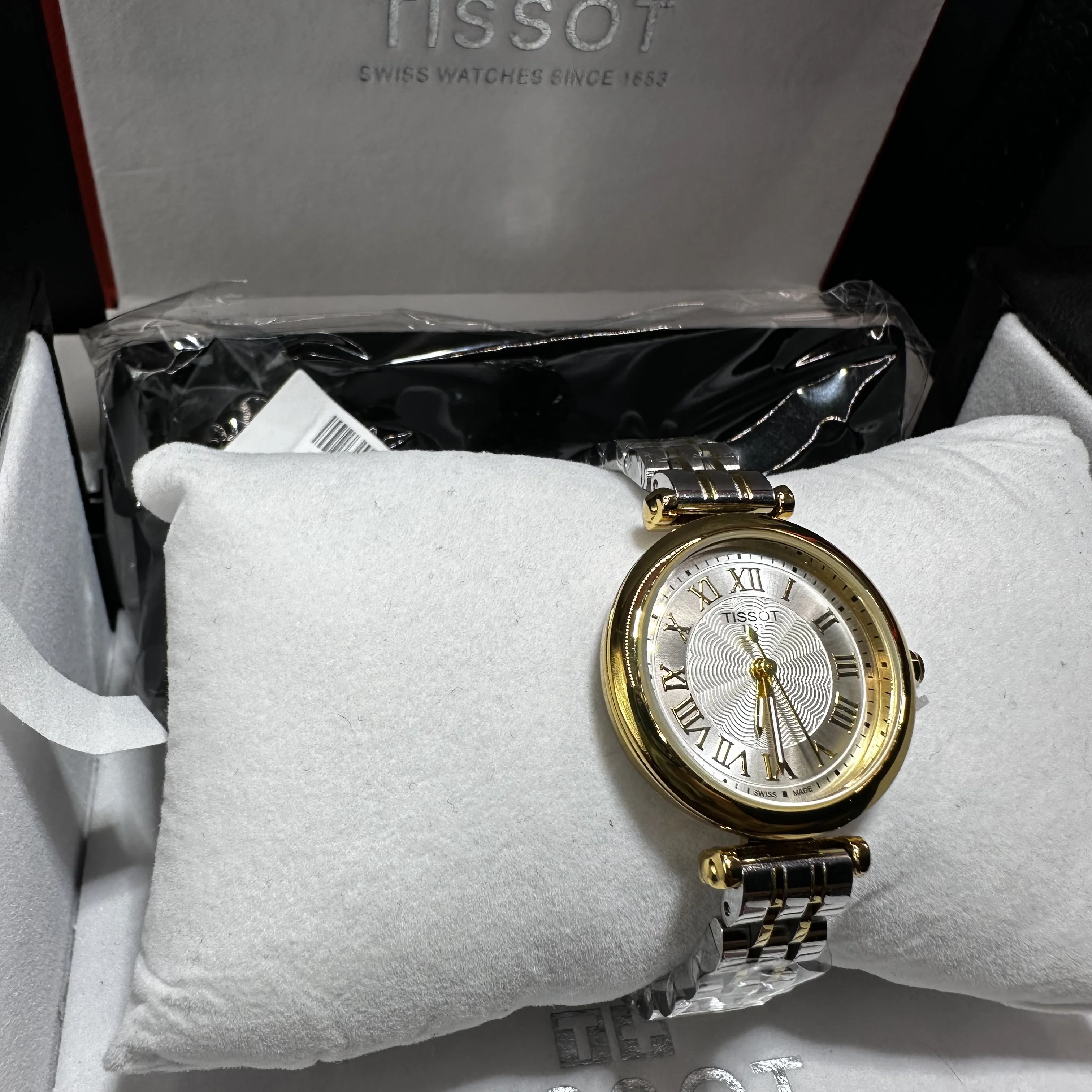 Tissot Classic Blanc argenté