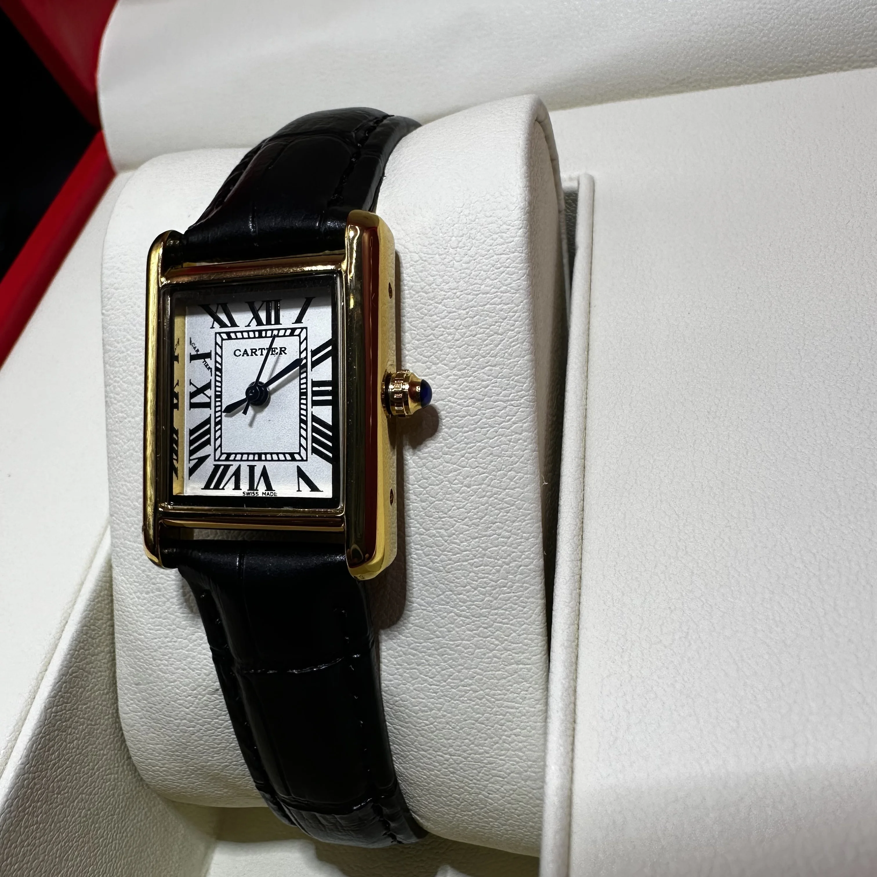 Cartier Tank Solo Or & Noir