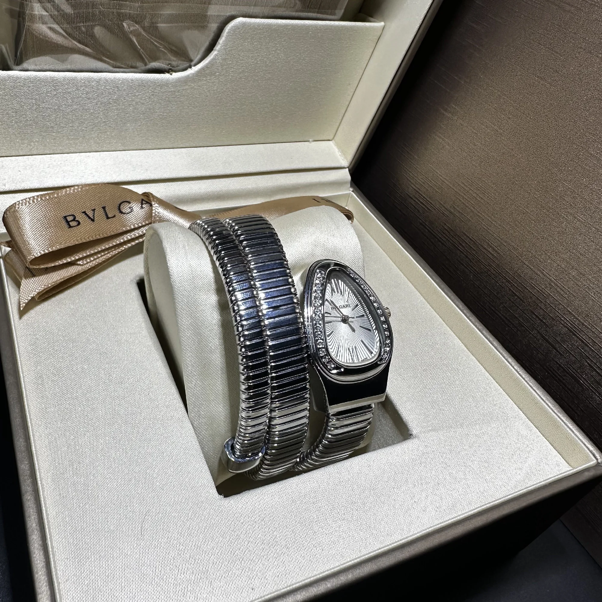 Bvlgari Serpenti Tubogas Full Steel