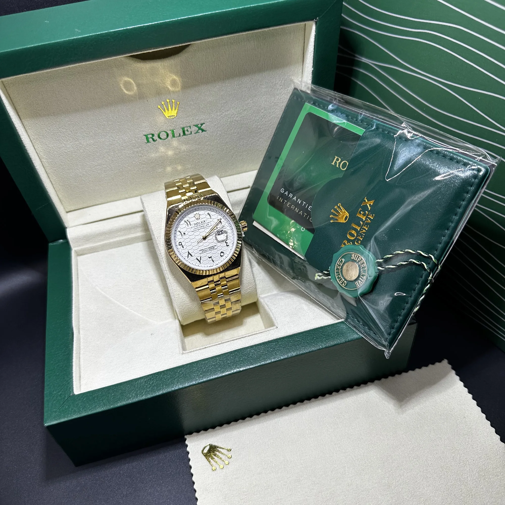 Rolex Datejust Full Gold Arabique