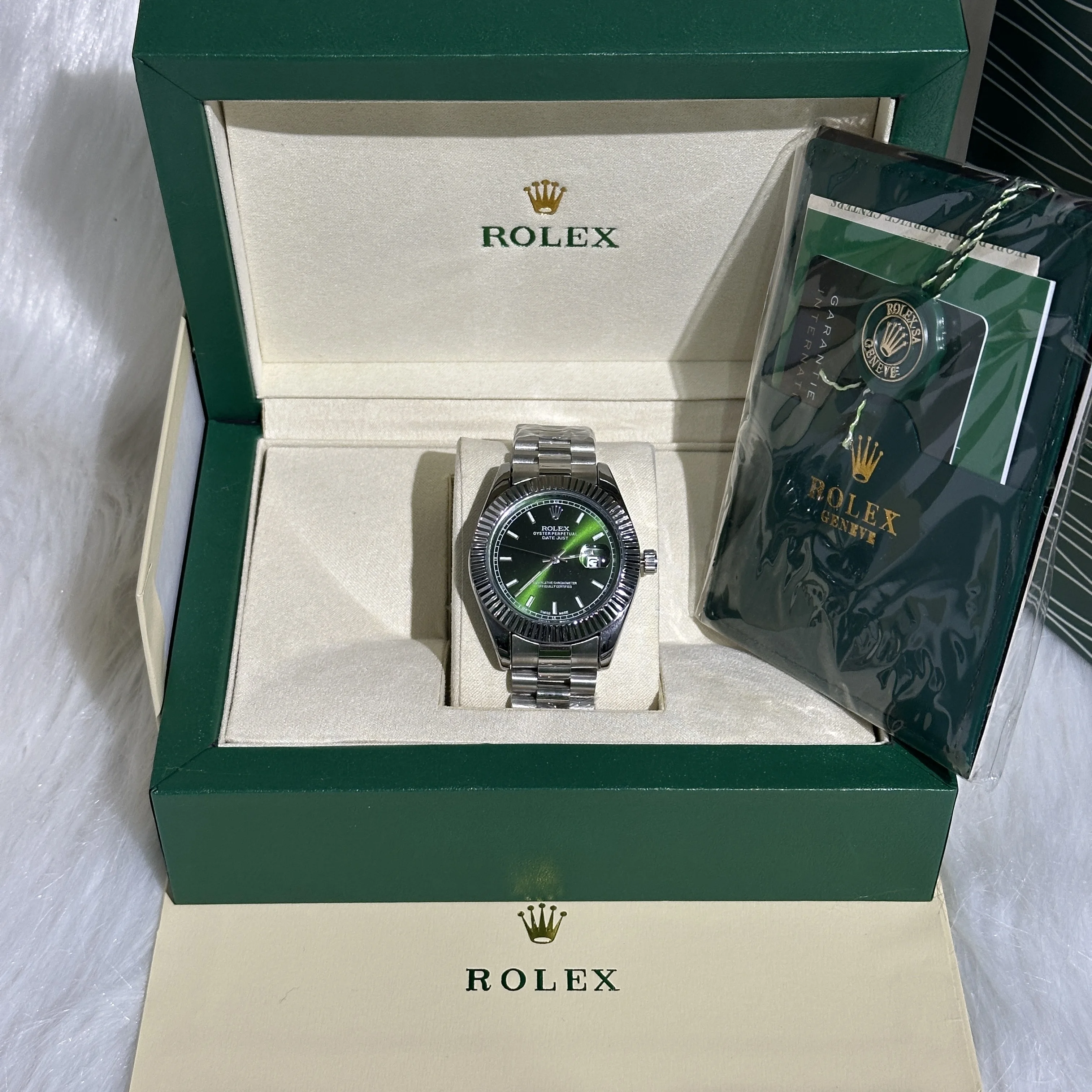 Rolex Datejust Vert profond