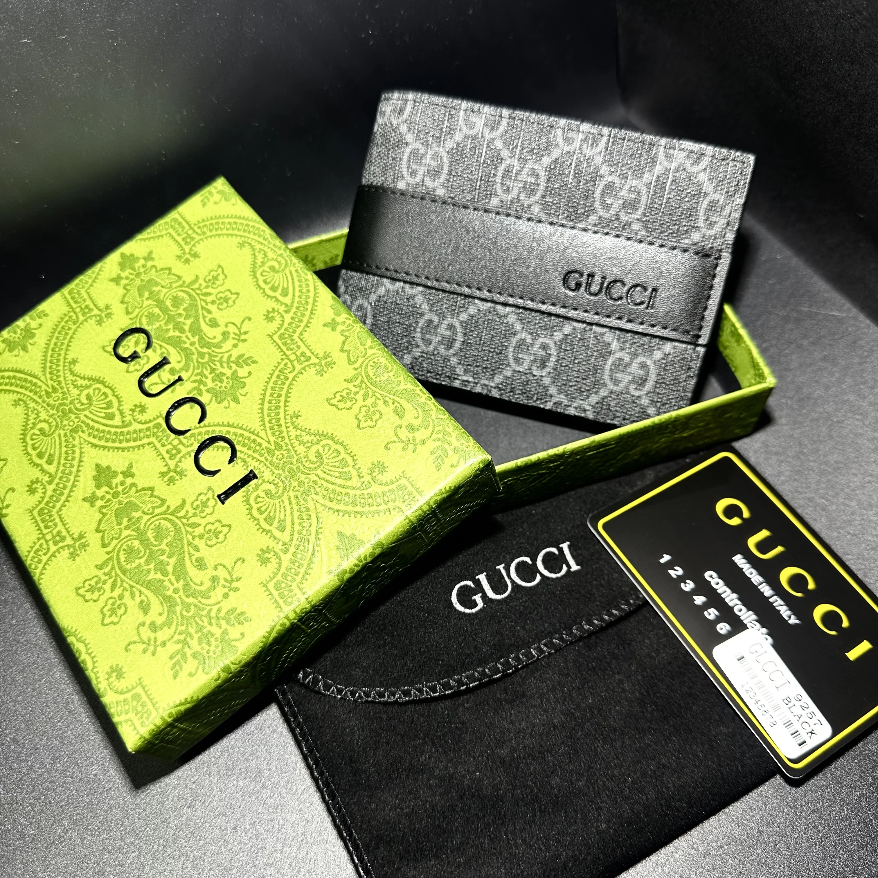 Portefeuille Gucci Monogramme