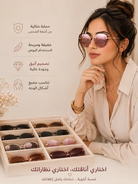نظارات شمسية نسائية