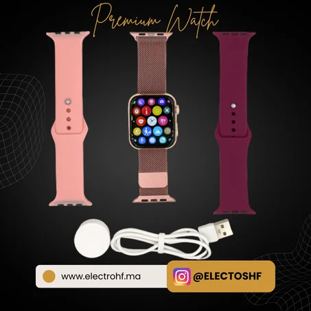 SMART WATCH SERIE 8 + 3 CEINTURES