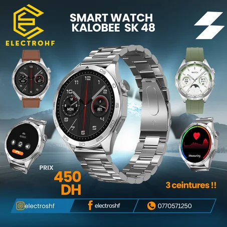 SMARTWATCH KALOBEE SK48 3 CEINTURES