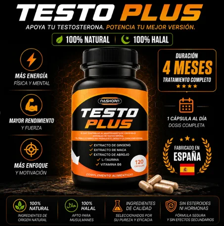 Testoplus – Aumenta tu energía y testosterona de forma natural