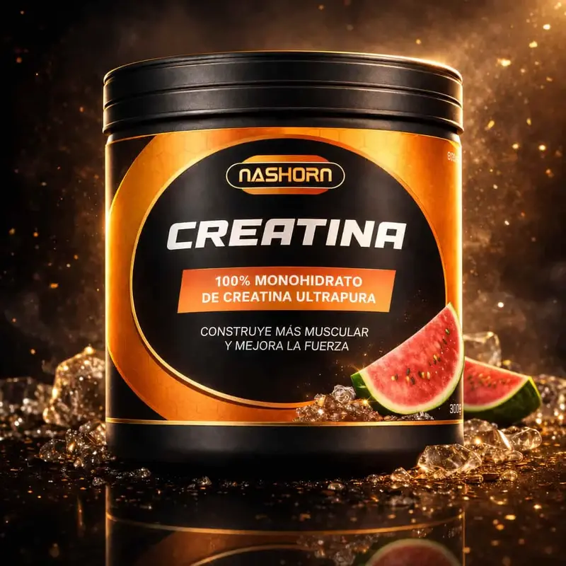Creatina 100% Monohidrato: Apoyo Real para Fuerza y Volumen Muscular