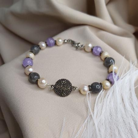 Bracelets Variés en Perles et Pierres Précieuses