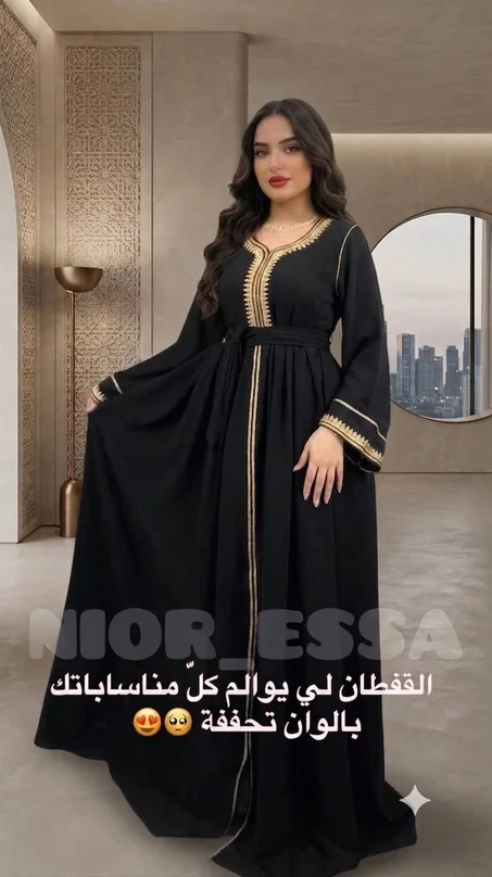 ✨  قفطان هماوي خفيف بالعقاد  – لمسة خاصة ✨