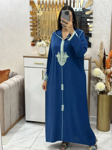 🌹 جلابة أنيقة بفصالة راقية   أناقة كتليق بالمناسبات ✨
