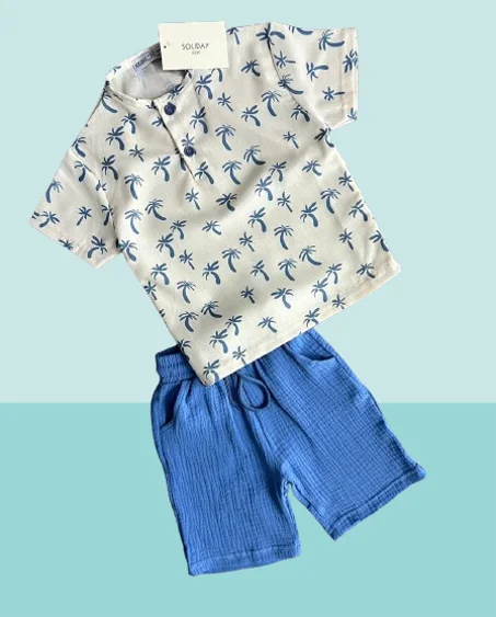 طقم الشورت الجديد للاطفال 2024