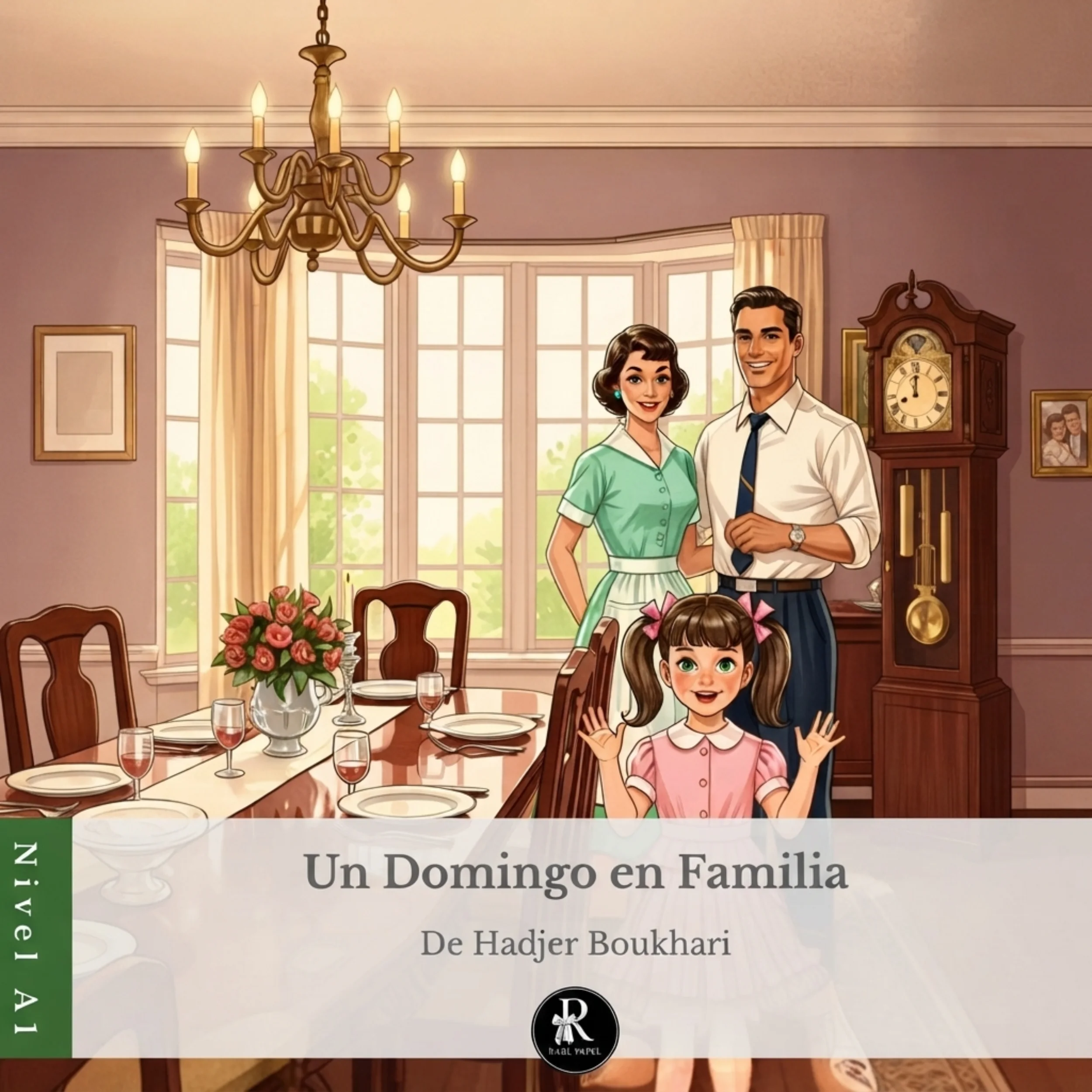 Un Domingo en Familia : قصة تعليمية للمبتدئين - مستوى A1-)