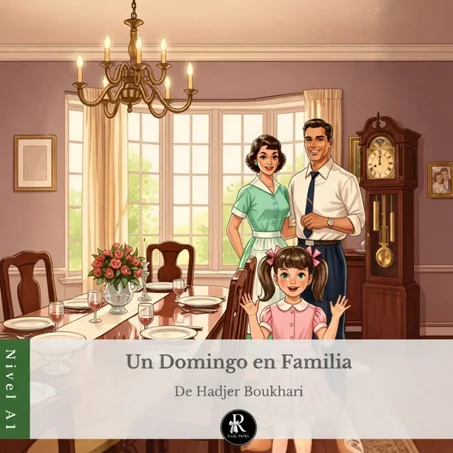Un Domingo en Familia : قصة تعليمية للمبتدئين - مستوى A1-)