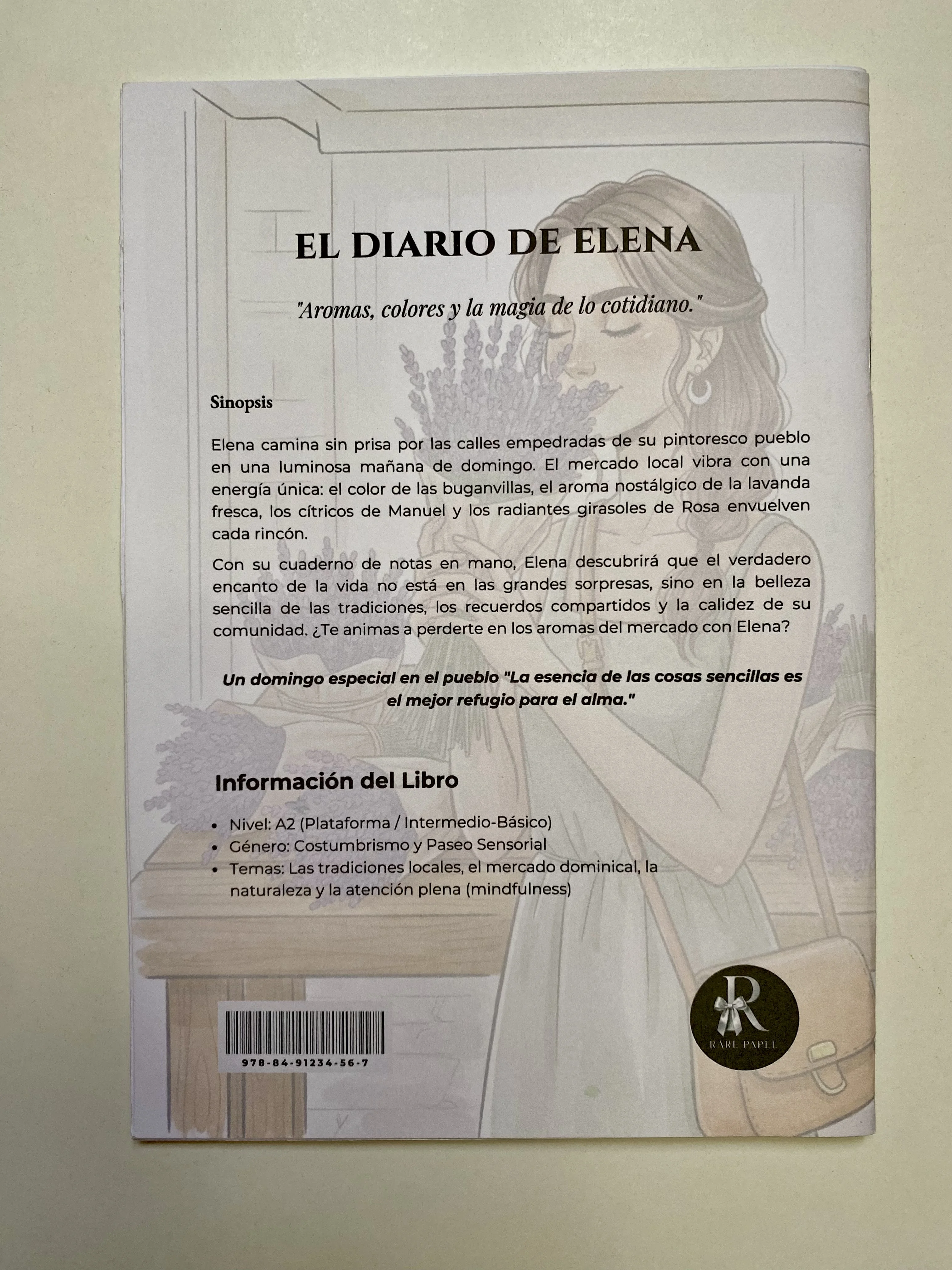 قصة "El diario de Elena" - سلسلة القراءة البصرية (المستوى A2)