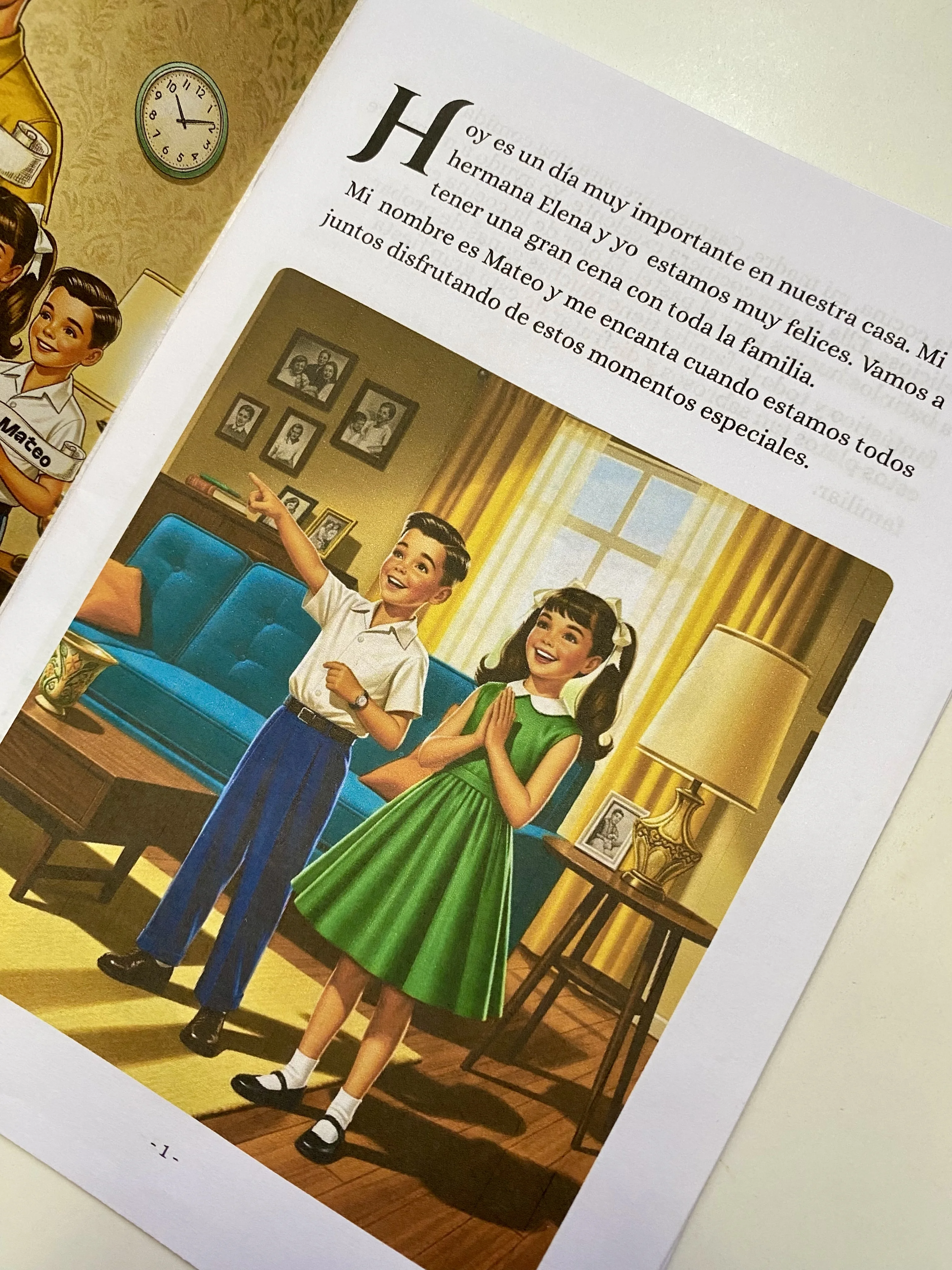 قصة "Un día especial en familia" - تجربة تعليمية إسبانية متكاملة + بودكاست سينيمائي احترافي