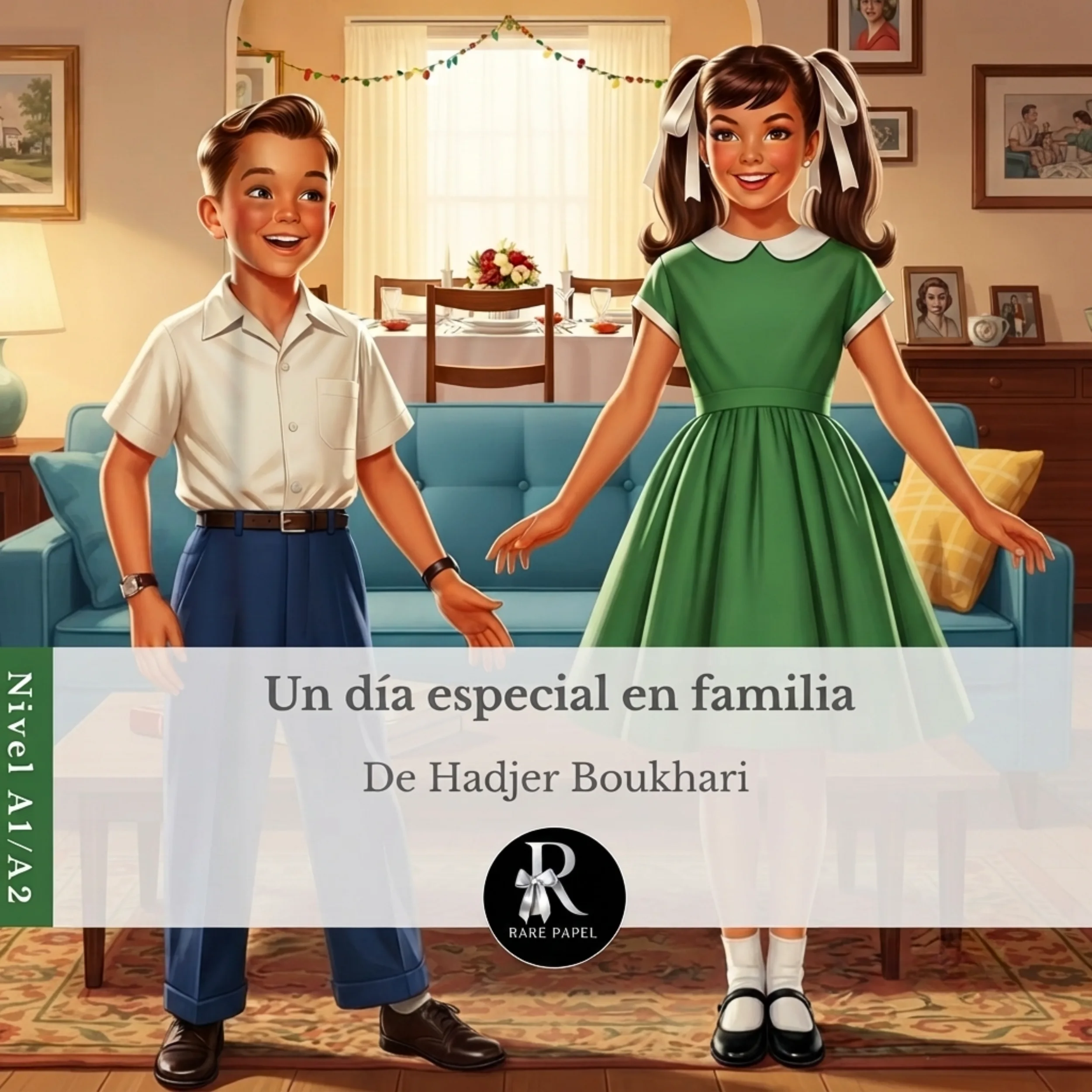 قصة "Un día especial en familia" - تجربة تعليمية إسبانية متكاملة + بودكاست سينيمائي احترافي
