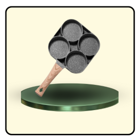 مقلاة متعددة الاستخدامات مضادة للإلتصاق