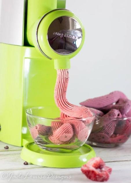 ألة صنع البوظة المنزلية من الفواكة ​