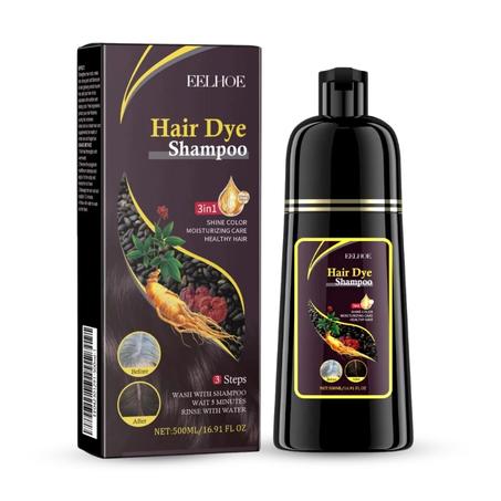 شامبو صبغ الشعر الطبيعي 3 في 1 بسعة 500 مل