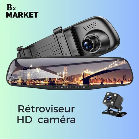 Rétroviseur FHD à double caméra