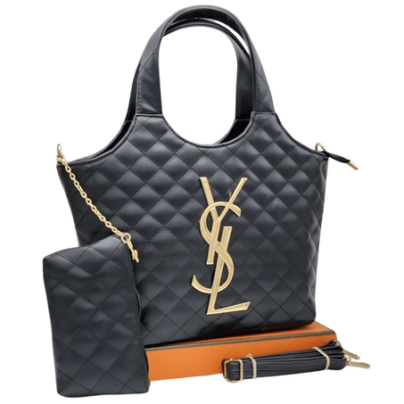 حقيبة يد فاخرة متعددة الألوان مع تصميم عصري وأنيق