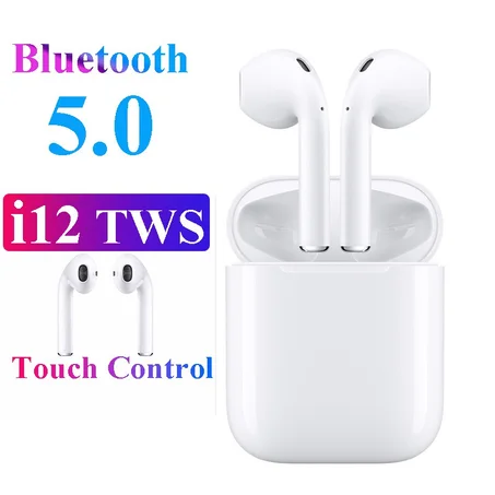 TWS i12 Tws Écouteurs Bluetooth 5.0 Wireless headphones Earbuds