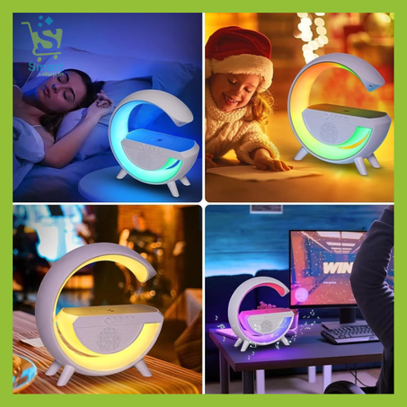 Box multifonction 3 In 1 Led Wireless Charging Speaker