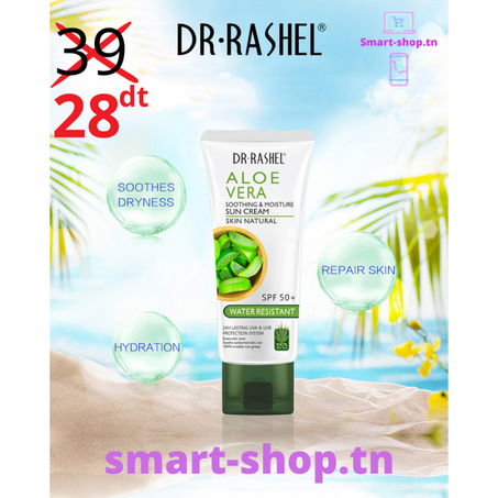 Crème solaire à l'aloe Vera DR-RASHEL