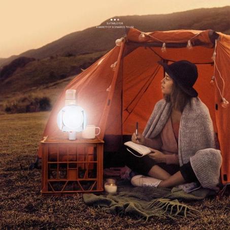 Lampe solaire LED pliable