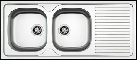 EVIER DE CUISINE INOX ASSIL