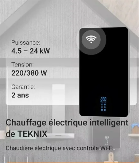 CHAUDIERE ELECTRIQUE ESPRO 05KW 230/380V TEKNIX