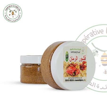 مسحوق قشرة الرمان POUDRE D'ÉCORCE DE GRENADE