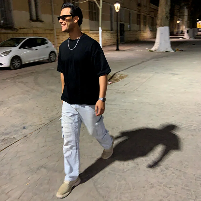 T-SHIRT PREMIUM NOIR OVERSIZE BOXY