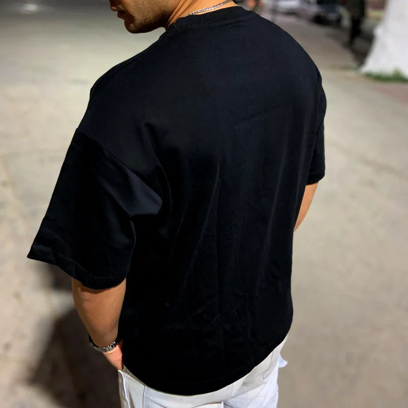 T-SHIRT PREMIUM NOIR OVERSIZE BOXY