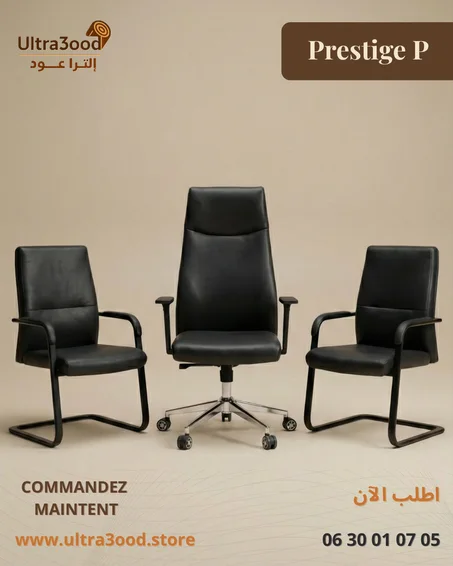 Ensemble de Chaises Prestige P - Collection Luxe Professionnel