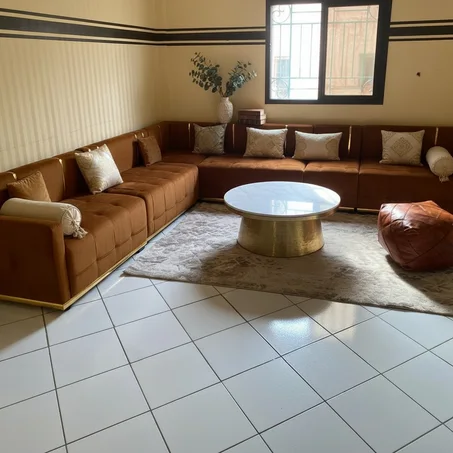 صالون عصري و أنيق