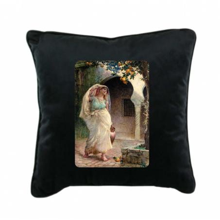 Coussin Femme au Hayek (copy)