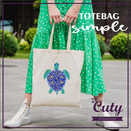 Totebag "Tortue de Mer"