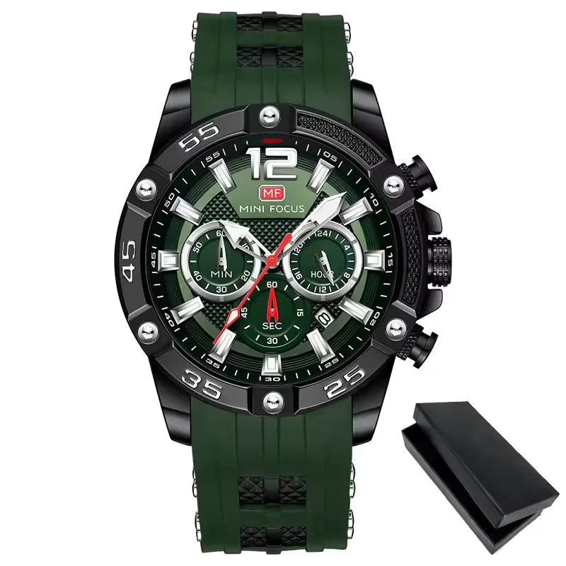 MINI FOCUS Montre Homme Chronographe Sport
