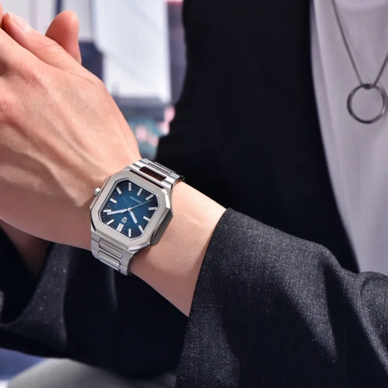 Pagani Design Montre Homme Quartz Cadran Carré