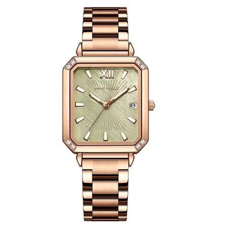 Mini Focus Montre Femme Carrée Inoxydable