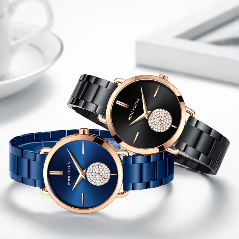 MINI FOCUS Montre Femme Luxe Quartz