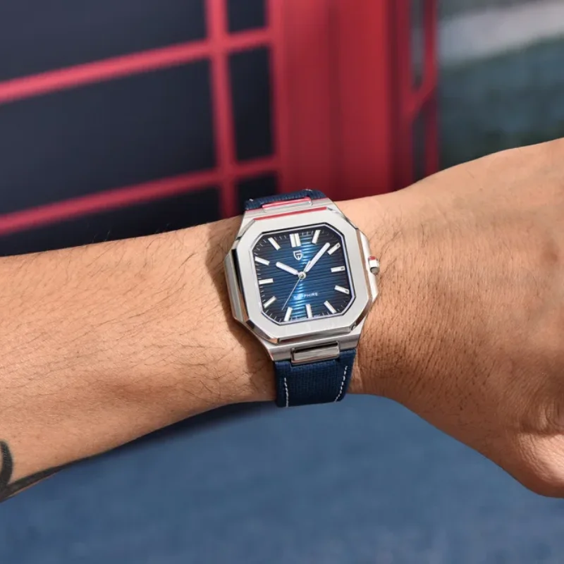 Pagani Design Montre Homme Quartz Cadran Carré