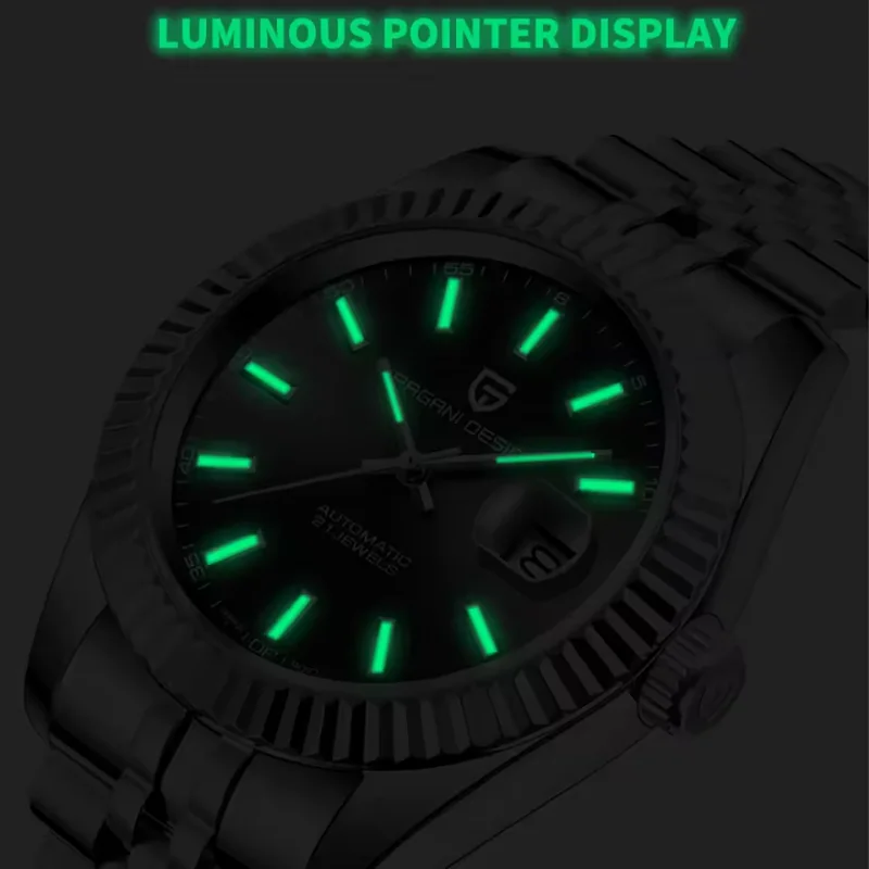 Pagani Design Montre Homme Mécanique Date