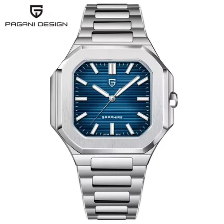 Pagani Design Montre Homme Quartz Cadran Carré