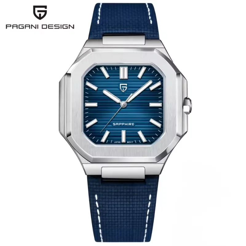 Pagani Design Montre Homme Quartz Cadran Carré