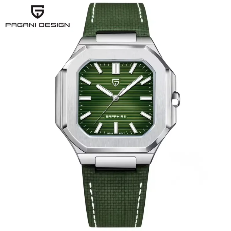 Vert – Bracelet cuir