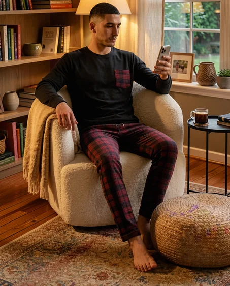 بيجامة الراحة الفاخرة