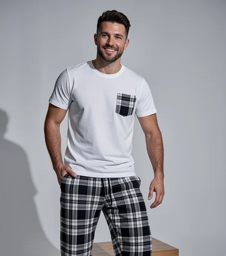 Ensemble Pyjama  à Carreaux